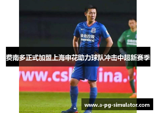 费南多正式加盟上海申花助力球队冲击中超新赛季 费南多正式加盟上海申花助力球队冲击中超新赛季